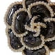 thumbnail image 5 of Broche de flores Bling Bling elegante decorativo negro para abrigo traje, 5 of 10