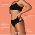 thumbnail image 4 of Femi Secrets Pretty Panty Chemical-  Size Medium Disposable Period Underwear for Women, Leopard Print Period Panties, Leakproof, 7 Count, 4 of 6