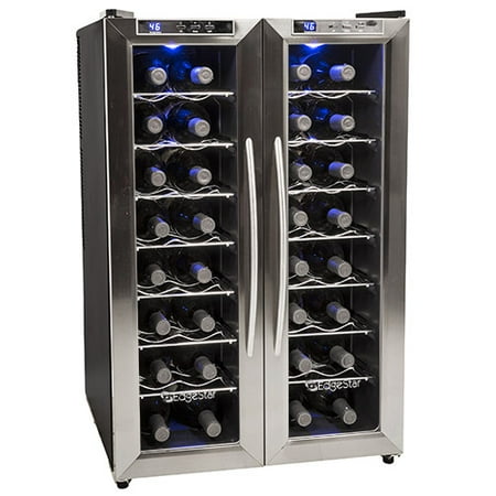 EdgeStar 32 Bottle Dual Zone Wine Cooler w/ French (Best Bottled Beer Uk)