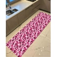 thumbnail image 3 of Pink Pattern Rug, Powder Pink Rug, Girl Room Rug, Stair Rug, Bedroom Rug, Dining Room Rug, Gift Rug,Modern Rug,Step Rug, Bath Rug, Salon Rug, 2.6'x9.2' - 80x280 cm, 3 of 8