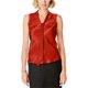 thumbnail image 1 of Blusa sin mangas Kasper con Cuello anudado rojo grande, 1 of 1
