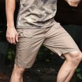 thumbnail image 4 of Pantalones cortos Ticfox militares para hombres exteriores caqui M, 4 of 13