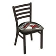 thumbnail image 6 of Idaho 18 Inch L00418 Black Wrinkle With Ladder Back Chair, 6 of 7