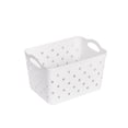 thumbnail image 1 of Inteprter Más fuera del espacio con estas innovadoras cestas de almacenamiento Cesta de ducha de baño Cestas de almacenamiento debajo del Almacenamiento y organización del hogar Blanco elegante grande, 1 of 6