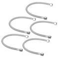 thumbnail image 2 of 5pcs Air Compressor Element Hose Brake Silent Oil Free Line Pipe 3/4‑16 Chamfer 42cm, 2 of 14