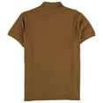 thumbnail image 2 of Tommy Hilfiger Mens Cotton Polo Shirt, Brown, Large, 2 of 2