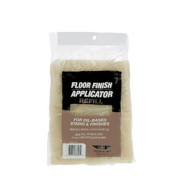 Ettore 7 in. L Floor Applicator Microfiber Refill Pad 1 pk