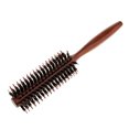 thumbnail image 2 of Brosse à Cheveux Sergé/droite Bouclée Peigne Rond Anti-Statique Poils en Bois, 2 of 7