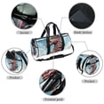 thumbnail image 2 of Hippocampus Gym Bags: Versatile Sports Bag with Large Capacity, Interior Zipper Pocket - Ideal for Yoga, Swim, Shoe Organization, 2 of 6