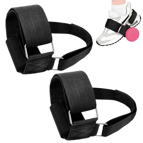 TSV 2pcs Dumbbell Foot Attachment, Tibialis Trainer, Adjustable Ankle Weights, Leg Workouts with Ankle Straps for Weight Lifting at Home
