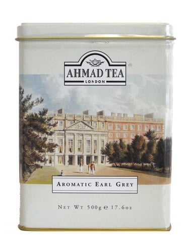 Ahmad Tea Earl Grey Aromatic Loose Tea, Ceylon Caddy, 17.6 Ounce