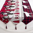 thumbnail image 3 of Mantel Decoraciones navideñas TANGJMXG para fiestas de Año Nuevo Árbol de Navidad Alce Estampado, 3 of 3