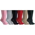 thumbnail image 2 of Yacht & Smith of 6 Pack Hospital Socks, Non-Skid Gripper Bottom Diabetic Slipper Socks, Womens Grippy Medical Sock, Wholesale Bulk, 2 of 5