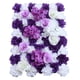 thumbnail image 3 of 2pcs Panel de pared artificial Sunnimix de seda para decoración de boda púrpura, 3 of 8