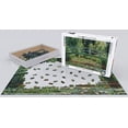 thumbnail image 3 of EuroGraphics The Japanese Footbridge by Claude Monet (1000 Piece) Puzzle (6000-0827) , Green, 3 of 3