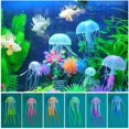 thumbnail image 6 of Novelty Small Size Jellyfish Ornament Aquarium Decor Aquarium Landscaping Hot Selling Vivid Jellyfish Glowing Jellyfish Fish Tank Decoration Artificial Jellyfish PINK, 6 of 8
