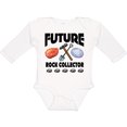 thumbnail image 3 of Inktastic Future Rock Collector Boys or Girls Long Sleeve Baby Bodysuit, 3 of 5