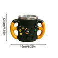 thumbnail image 2 of Steering Wheel 3D Resin Stainless Steel Mug Double Wall Vacuum Insulated Cup for Car Enthusiasts Thermal Drinkware with Ergonomic Handle Dishwasher Safe Travel Mug for Hot and Cold Beverages, 2 of 2