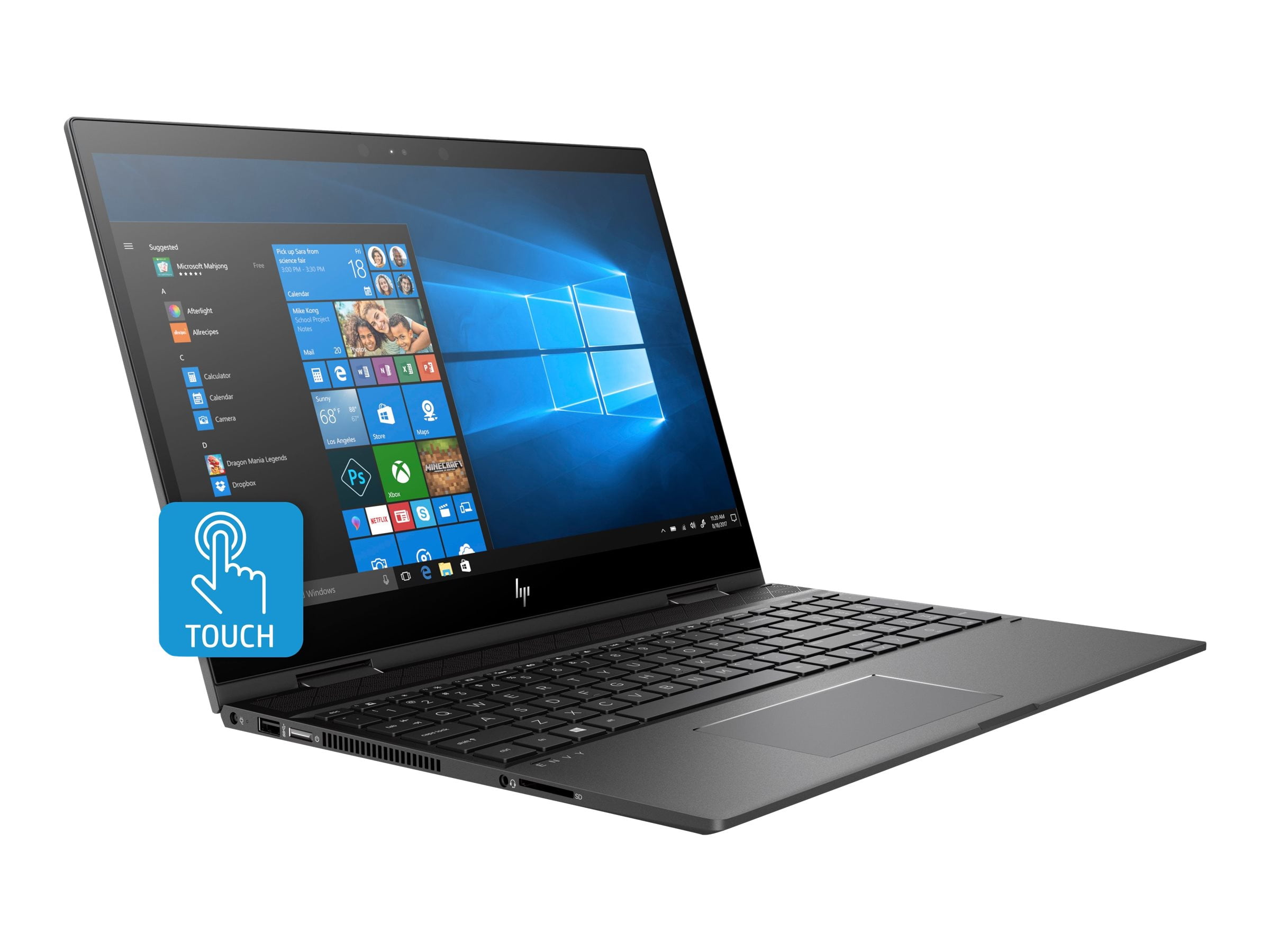 HP ENVY x360 Laptop 15m-cp0011dx - Flip design - AMD Ryzen 5 2500U