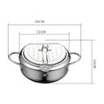 thumbnail image 4 of Premium Deep Fryer with Temperature Control 3 2L Suitable for All Stoves, 4 of 11
