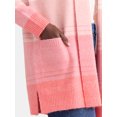 thumbnail image 4 of Time and Tru Women's Brushed Longline Cardigan Sweater, Midweight, Sizes XS-XXXL, 4 of 4