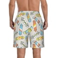thumbnail image 3 of Naloa Skateboard Men's Beach Shorts, Surfing shorts, Swim trunks, Quick Dry Swim Trunks for Surfing Beach Fun - Small, 3 of 9