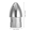 thumbnail image 2 of SEWCHICS Embout Bimini en Acier Inoxydable Argenté 1Pcs pour Composants de Quincaillerie Marine, 2 of 7