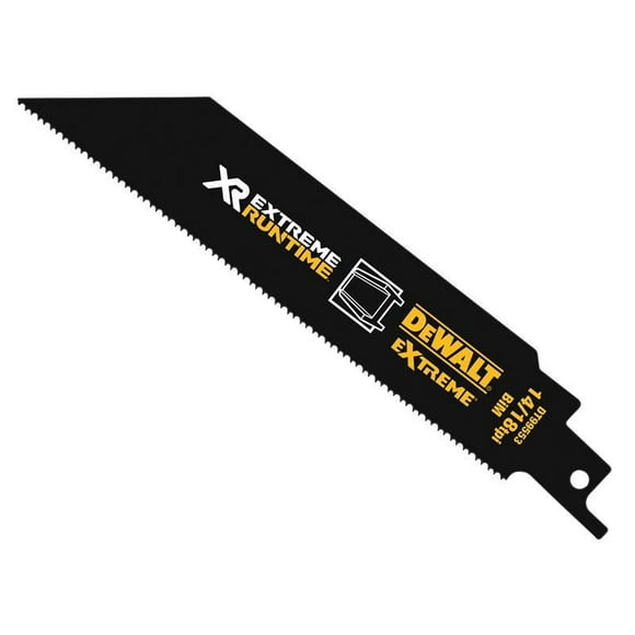 DEWALT - FlexVolt XR Metal Reciprocating Blade 152mm 14/18 TPI Pack of 5