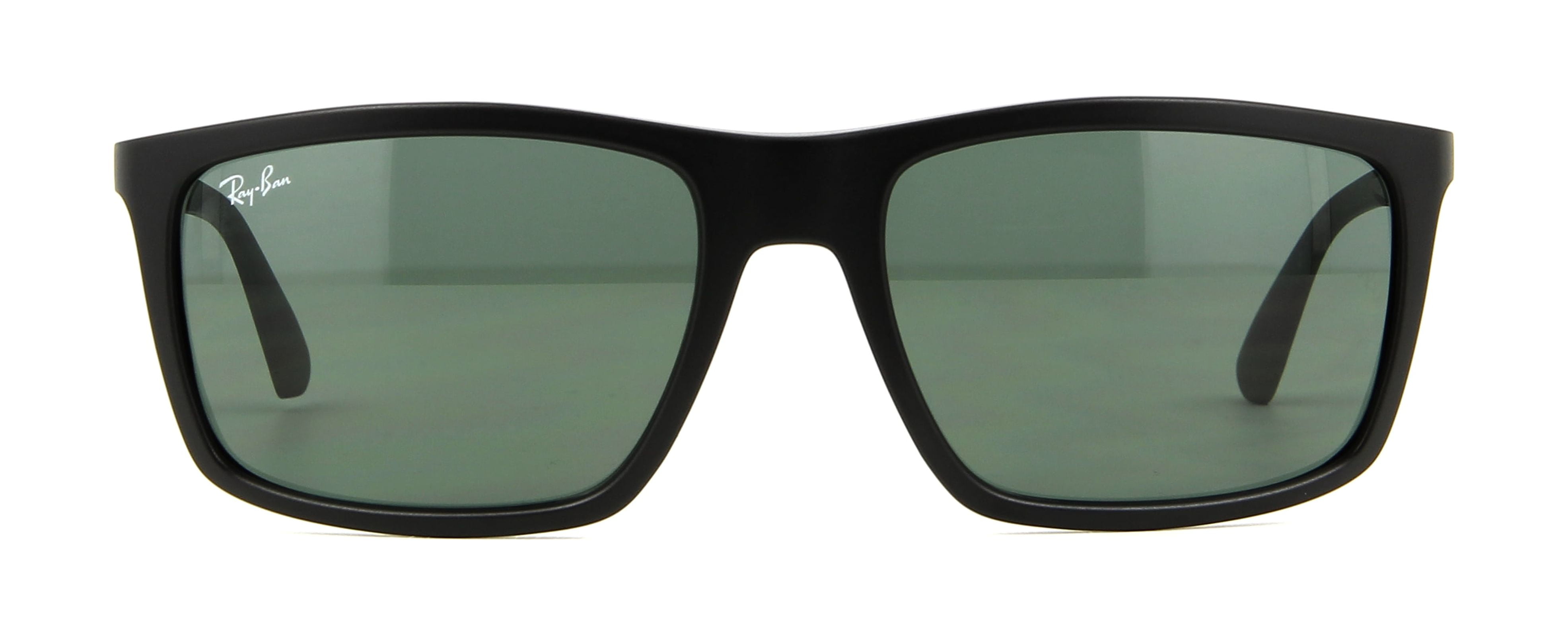 Ray Ban RB 4228 601/S-71 - Black/Green by Ray Ban for Men - 58-18