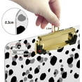 thumbnail image 3 of FMSHPON Leopard Pattern Clipboard Hardboard Wood Nursing Clip Board and Pull for Standard A4 Letter 13x9 inches, 3 of 5