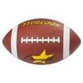 Champion Sports Rubber Sports Ball, For Football, Junior Size, Brown
