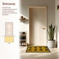 thumbnail image 3 of ODIKA 4'x6' Machine Washable Non-Slip Area Rug, Vibrant Garden Inspired Welcome High Traffic Rug, Yellow, 27814, 3 of 7