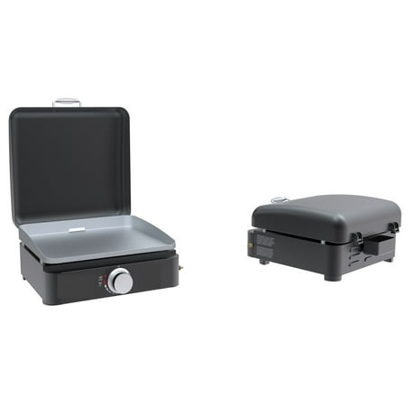 Lifesmart Deen Brothers Series Table Top Griddle with Cooking Lid and Carry