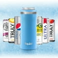 thumbnail image 4 of Icy Bev Kooler Skinny Can Insulator, Double-Wall Vaccum-Sealed Stainless Steel / Grand Fusion - Liquid Fusion, 4 of 46