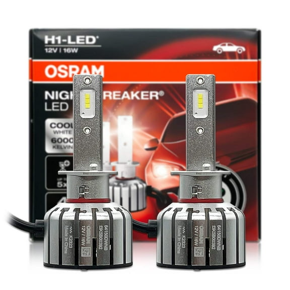 H1: Osram 64150DWNB-2HFB Night Breaker LED Bulbs | Pack of 2