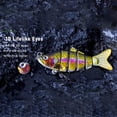 thumbnail image 5 of NIBOLOG 7cm 8.5g Reusable Artificial Bait 6 Sections Vivid Swimming Posture Five Specifications Fake Fishing Lure for Fishing Enthusiast, 5 of 8