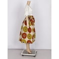 thumbnail image 4 of Cotton Bow Knot Skirts African Print Skirts for Women Traditional African Women Clothing WY03052, 4 of 5