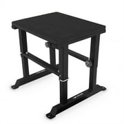 Valor Fitness Steel Adjustable Plyobox -Adjust from 18" to 31" Improve Jump Speed Agility Power Strength- Home Gym
