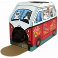 thumbnail image 4 of American Cat Club Cat House with Scratcher & Catnip included - Retro Van, 4 of 5