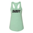 thumbnail image 2 of Wild Bobby, Classic Daddy Dad, Father's Day, Women Racerback Tank Top, Mint, Large, 2 of 4
