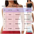 thumbnail image 3 of Boovnll Camisoles pour Femmes, Camisoles à Manches Courtes Unies à Col Rond pour Femmes, Débardeur pour Femmes, Débardeur à Bretelles Spaghetti, Camisole, 3 of 4