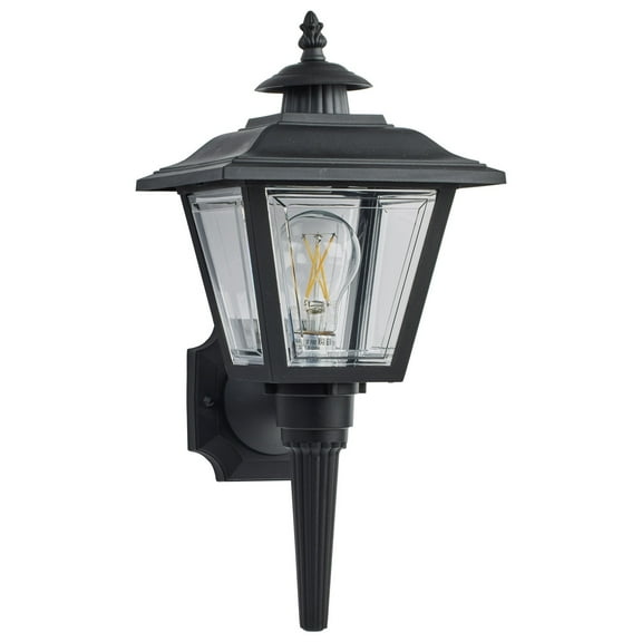 Nuvo Lighting 77/896 1 Light 17" Tall Outdoor Wall Sconce - Black