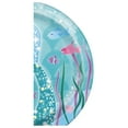 thumbnail image 6 of Mermaid Paper Dessert Plates, 7in, 8ct, 6 of 7