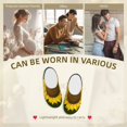thumbnail image 7 of Lsque Sunflower Pattern Womens Comfort Cotton on Scuff With Memory Foam and Anti-skid Sole Slipper-37/38, 7 of 7