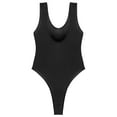 thumbnail image 7 of CHICTRY Womens One Piece Swimsuit Glossy Bikini High Cut Bodysuit Swimwear Monokini Bathing Suit, 7 of 7