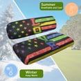 thumbnail image 5 of Uorisanigo Golf Cart Seat Covers Kit, Fit for Yamaha Club Car Ordinary Front Seat Cushion, Gay Pride LGBTQ Rainbow Golf Cart Seats Cover, No Stapler Needed, 5 of 7