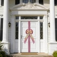 thumbnail image 6 of Large Easter Ribbon Bow with Eggs, Decorative Farmhouse Bow for Cabinet, Door, Window, Fireplace, Indoor/Outdoor Party Decor, Spring & Easter Hanging Ornament, 6 of 12