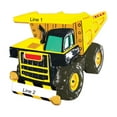 thumbnail image 3 of Personalized Dump Truck Ornament Christmas - Construction Mighty Dump Truck -Ornaments by Elves, 3 of 10