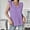 Purple, variant on SXCXLSA Women's Fashion Solid Color Sleeveless V Neck T-Shirt With Shoulder Pads Summer Tunic Blouse Casual Basic Tee Soft Lightweight Breathable Daily Wear Trendy Elegant Pullover Clothing