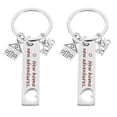 thumbnail image 1 of Silver Stainless Steel House Keychain for Decoration Creative Design Unique Housewarming Present 2, 1 of 8